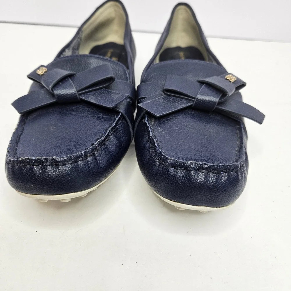 Bandolino Size 8.5M Blue Slip On Shoes Heel To‎ Toe 10